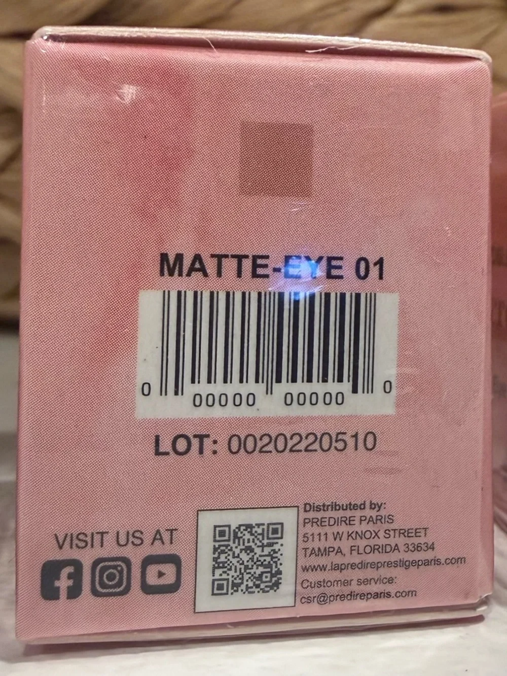 La Prédiré Prestige Paris Mayte/Glitter Eyeshadow‎ Trio